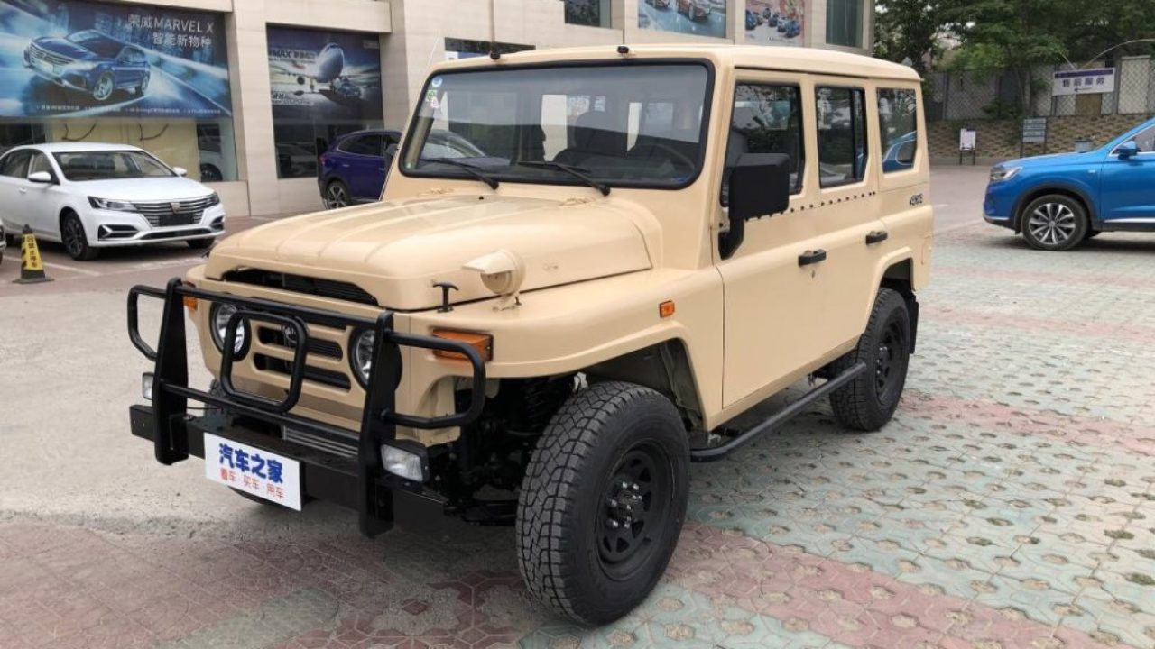 Китайский УАЗ: Beijing BJ212 модернизирован - Китайские автомобили